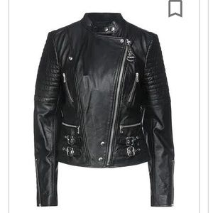 diesel women leather jacket